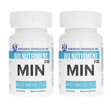 Systemic Formulas MIN Multi Mineral Plus - 60 Capsules (Pack of 2) Comprehensive Mineral Support for Wellness - Balanced Blend, Essential Nutrients Generic uk supplements
