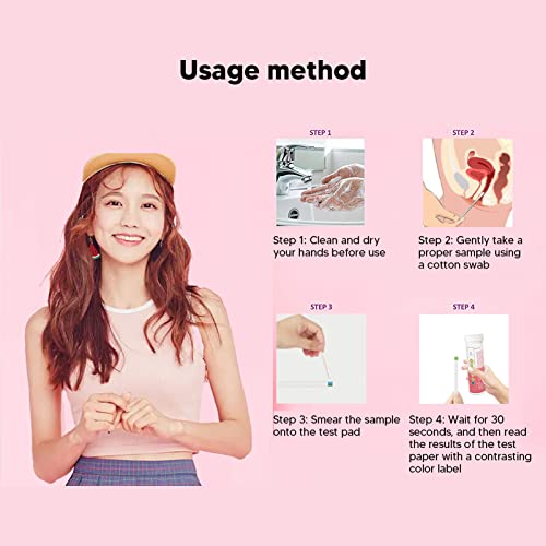 Yeast Infection Test,Vaginal Health pH Test Strips, Feminine PH Test, Monitor Vaginal Intimate Health Pilipane uk supplements