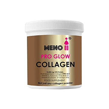 Meno II PRO Glow Marine Collagen Powder 10,000mg - High-Potency Supplements for Women Skin Hydration Meno II uk supplements