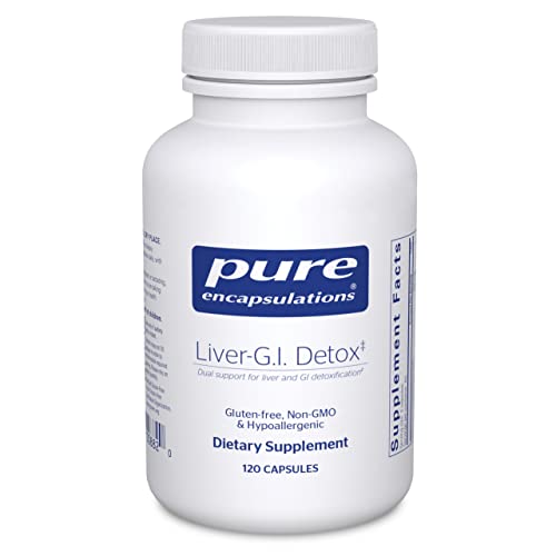 Pure Encapsulations Liver-G.I. Detox | Support for Liver and Gastrointestinal Detoxification Pure Encapsulations uk supplements
