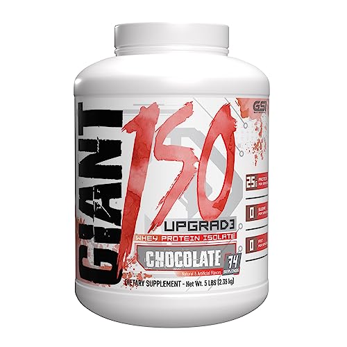Giant Edge Series 100% Whey Protein Isolate - 25g Pure Whey Isolate - Zero Sugar Giant Performance uk supplements