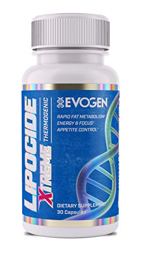 Evogen Nutrition Lipocide Xtreme | Maximum Strength Single Capsule Extreme Fat Burner Evogen uk supplements