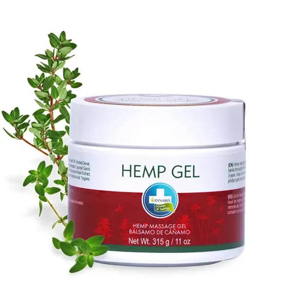 Annabis Natural Vegan Joint & Muscle Hemp Gel for Massage Neck, Shoulders, Elbows, Back, Knees, Ankles, Muscles, Joints, and Tendons Annabis uk supplements