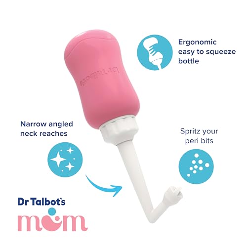 Dr. Talbot's Mom Postpartum Peri Bottle with Storage Bag - 12.2 Fl Oz/360 ML Capacity - Postpartum Essentials Dr. Talbot's uk supplements