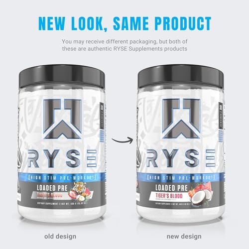RYSE Up Supplements Loaded Pre Workout Powder Supplement for Men & Women RYSE Up Supplements uk supplements