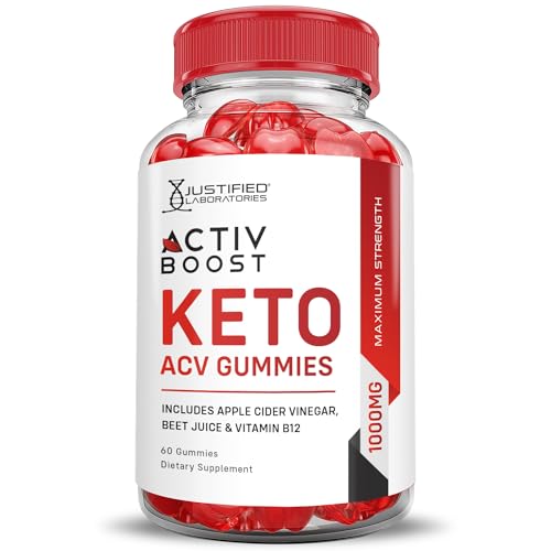 (5 Pack) Activboost Keto ACV Gummies Advanced Formula 1000MG Active Boost Justified Laboratories uk supplements