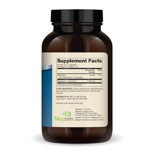 Dr. Mercola Magnesium L-Threonate, 30 Servings (90 Capsules), Dietary Supplement Dr. Mercola uk supplements