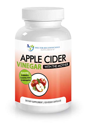 Apple Cider Vinegar Capsules - 100% Organic Apple Cider Vinegar Pills 1500 mg DOCTOR RECOMMENDED SUPPLEMENTS uk supplements