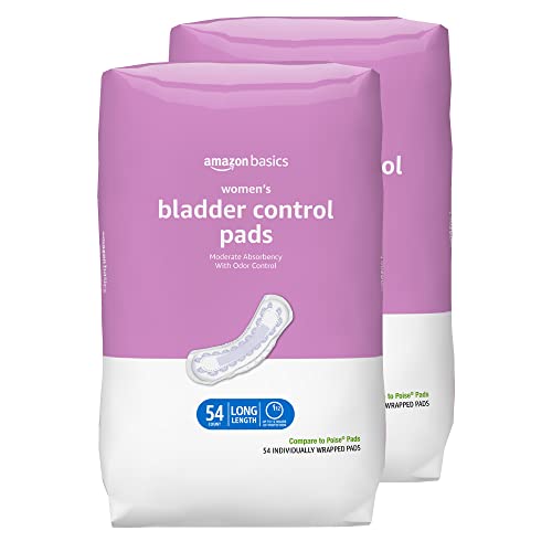 Amazon Basics Incontinence, Bladder Control Pads for Women, Moderate Amazon Basics uk supplements