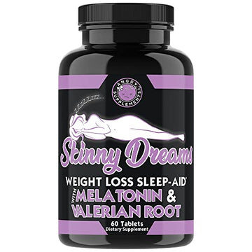 Angry Supplements Skinny Dreams, Night Time for Restful Sleep All-Natural Weight Loss Angry Supplements uk supplements