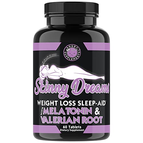 Angry Supplements Skinny Dreams, Night Time for Restful Sleep All-Natural Weight Loss Angry Supplements uk supplements
