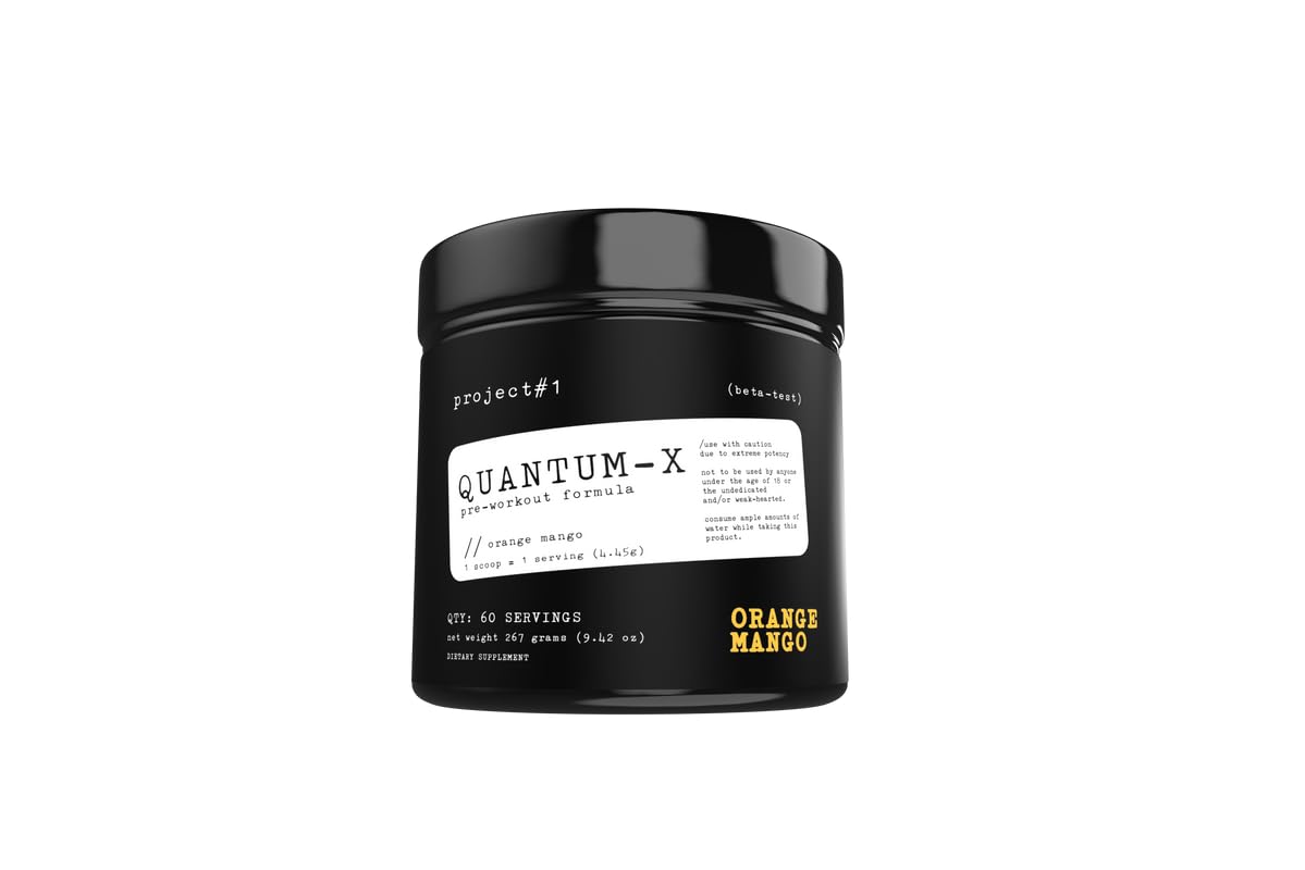 Project #1 Quantum-X Nutrition: Advanced Pre-Workout Powder for Men and Women Project #1 uk supplements