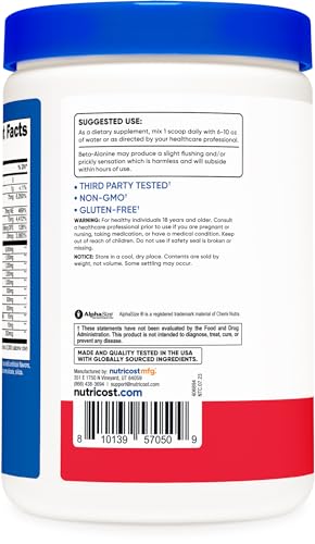 Nutricost Stim-Free Pre-Workout Powder Fruit Punch 30 Servings - Gluten Free, Non-GMO Nutricost uk supplements