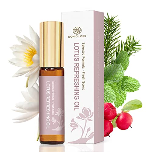 Don Du Ciel Organic and Kid-Friendly Lotus Essential Oil Blend Roll On for Stress Relief and Itch Relief Don Du Ciel uk supplements