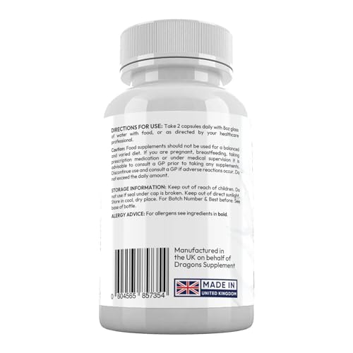 Fitspresso - Natural Ingredients - 60 Capsules 1 Month Supply Dragons Supplement uk supplements