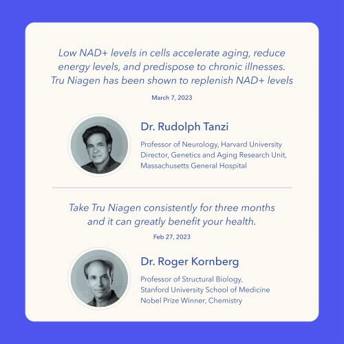TRU NIAGEN - Patented Nicotinamide Riboside NAD+ Supplement. NR Supports TRU NIAGEN uk supplements
