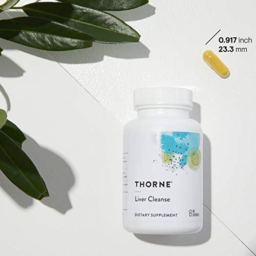 Thorne Liver Cleanse - Support System for Detoxification and Liver Support - 60 Capsules Thorne uk supplements