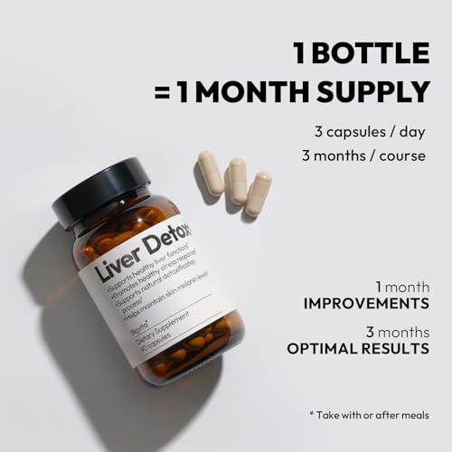 BigVita Liver Detox Vegan Gluten Free Liver Health Supplement Cleanse Detox & Repair BigVita uk supplements