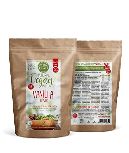 Ekopura Natural Vegan Protein – Vanilla - 500g | 75% Protein | Free from Allergens Ekopura uk supplements