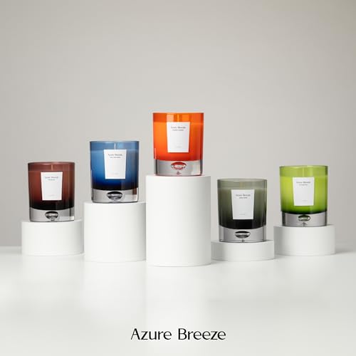 Pumpkin Scented Candles for Home - 12 oz, 70 Hours Burning - Natural Essential Oils & Soy Wax Azure Breeze uk supplements