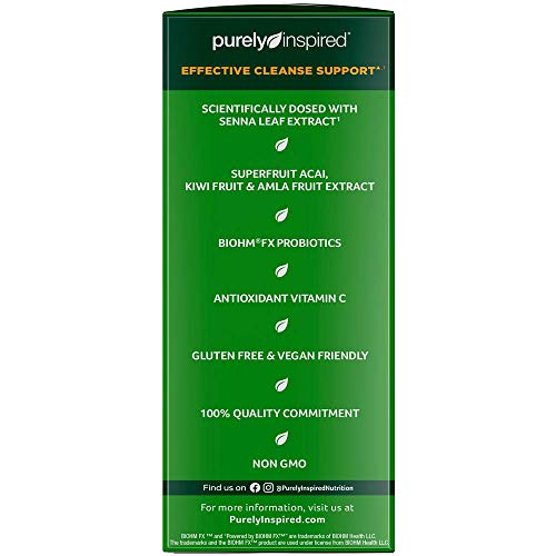 Detox Cleanse | Purely Inspired 7 Day Cleanse + Probiotics | Acai Berry Cleanse | Whole Boody Cleanse Detox Purely Inspired uk supplements