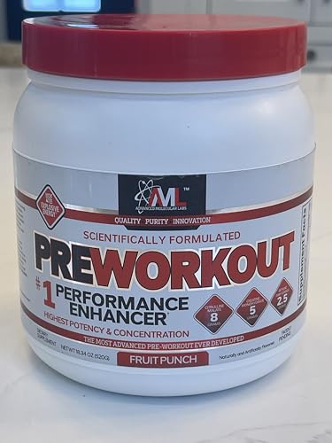 Advanced Molecular Labs - Pre Workout Powder, Increases Drive, Performance Enhancer AML ADVANCED MOLECULAR LABS uk supplements