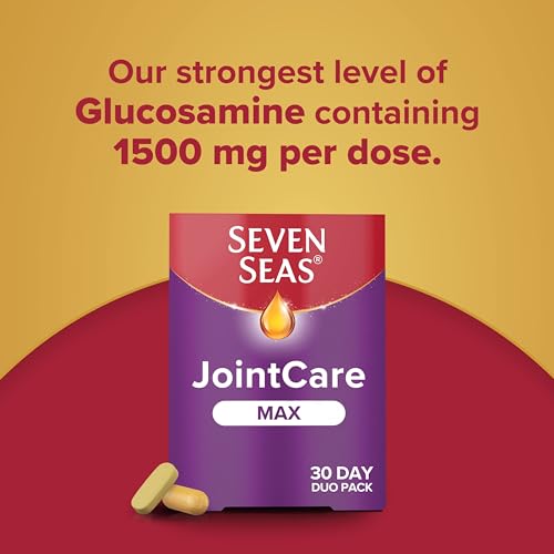 Seven Seas JointCare Max, With High-Strength Glucosamine plus Omega-3, Collagen Seven Seas uk supplements