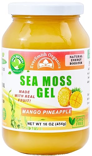 EverSmith Organics - Wildcrafted Irish Sea Moss Gel | Made in USA | Rich in Vitamins EverSmith Organics uk supplements
