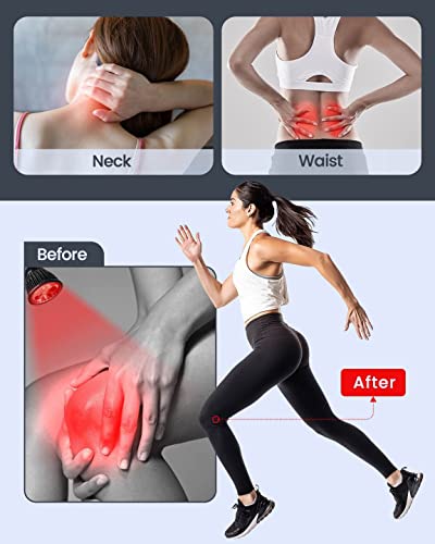 YMM Update Red Light Therapy for Body, All Metal Red Light Therapy Device with Stand, 660nm YMM uk supplements
