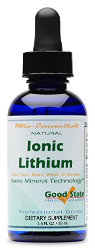 Good State Liquid Ionic Lithium Ultra Concentrate (10 drops equals 500 mcg Good State uk supplements