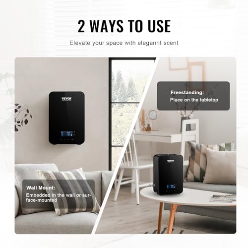 VEVOR Upgrade HVAC Scent Diffuser, Smart Scent Air Machine for Home, 180ML with Cold Air Technology VEVOR uk supplements