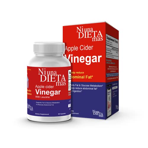 Ni una dieta más Reduce Abdominal Fat - Vinegar Capsules - Best for Weight Loss Ni una dieta más uk supplements