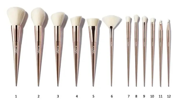 ICONIC LONDON Ultimate Brush Set | 12 Piece Makeup Brush Set ICONIC LONDON uk supplements