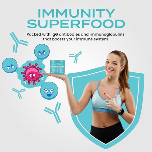 Moty Bovine Colostrum Grass Fed Powder Supplement for Gut Health, Muscle Recovery Moty uk supplements