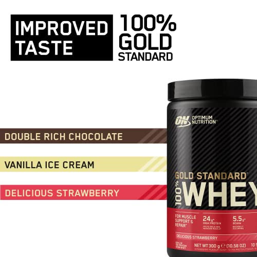 Optimum Nutrition Gold Standard 100% Whey Muscle Building and Recovery Protein Powder Optimum Nutrition uk supplements