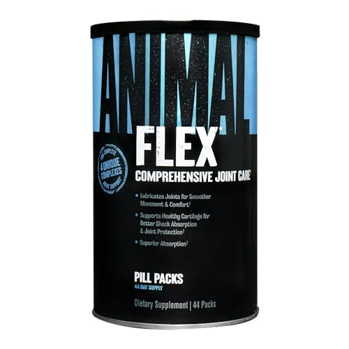 Animal Flex –Complete Joint Support Supplement – Contains Turmeric Root Curcumin Animal uk supplements