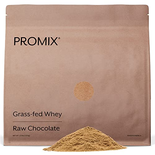 Promix Whey Protein Powder, Raw Chocolate - 2.5lb Bulk - Grass-Fed & 100% All ProMix Nutrition uk supplements