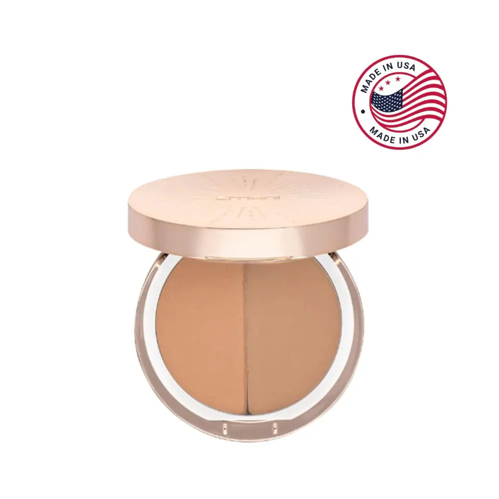 Emani Blush & Bronzer - Natural Mineral Pressed Bronzer for Face - Radiant Skin Blush for Sun Kissed Glow, All Skin Types including Sensitive Skin, Copacabana Emani uk supplements