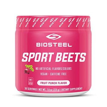 BioSteel Sports Beets Pre-Workout Powder, Non-GMO Formula, Fruit Punch, 30 Servings BioSteel Sports uk supplements