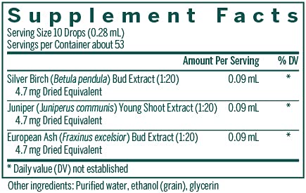 Genestra Brands Uri-gen | Silver Birch, Juniper, and European Ash Herbal Supplement | 0.5 fl. oz. Genestra Brands uk supplements