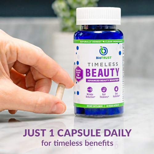 BioTrust Timeless Beauty Ceramide Booster – Hair & Skin Restoring Phytoceramides BioTrust uk supplements