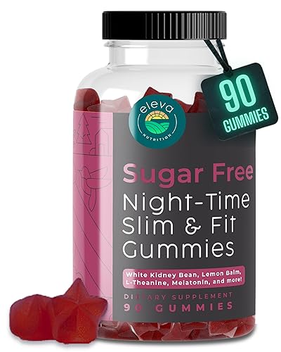 Eleva Nutrition Sugar-Free Night-Time Slimming Gummies - Keto Friendly Hunger Suppressant Eleva Nutrition uk supplements