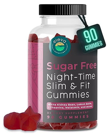 Eleva Nutrition Sugar-Free Night-Time Slimming Gummies - Keto Friendly Hunger Suppressant Eleva Nutrition uk supplements