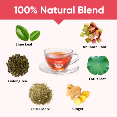 Teami Skinny Tea Supports Slimming and Colon Cleanse - Natural Detox Tea Helps Teami uk supplements