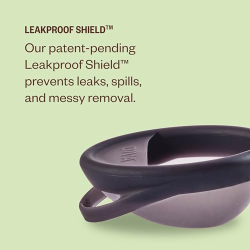 Diva Disc - Comfortable, Reusable Menstrual Disc with Leakproof Shield - Period Disc for Up to 12 Hours DivaCup uk supplements