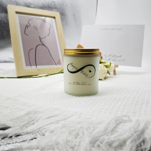KKUUOO Valentine’s Day Scented Candle,Romantic Jar Candle Gift for Him Her,Valentine’s Day Gifts KKUUOO uk supplements