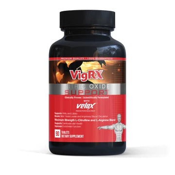 VigRx Nitric Oxide Support Velox Tablets (1) Heath Secret uk supplements