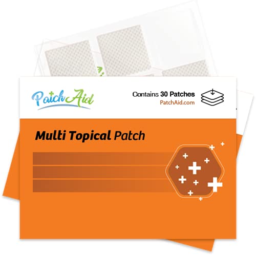 Multi Plus Topical Patch by PatchAid (White) - Pack of 1 Patch Aid uk supplements